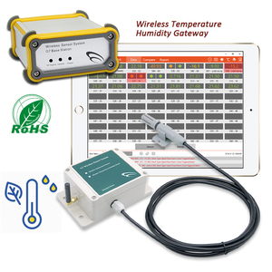 Registrador de datos industrial con sensor inalámbrico Iot, Registrador de temperatura y humedad con aplicación de sensor interno, conectividad a la nube - Product Image 1