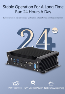 Mini PC sin ventilador I3 10110U DDR4 Dual PCIE Network Dual COM 8USB 4G moduleUbuntu Linux Computadora personal de escritorio para industrial - Product Image 6
