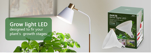 <span class=keywords><strong>Led</strong></span> phát triển ánh sáng bóng đèn PAR38 15 Wát quang phổ đầy đủ phát triển ánh sáng phát triển vườn trong nhà 1050 lumens Ra>90 trắng 90 ABS 70 nhà máy phát triển jnc - Product Image 5
