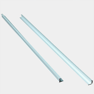 Nhiệm vụ ánh sáng siêu thị giá một mặt kim loại đồ uống hiển thị kệ với con lăn nhựa <span class=keywords><strong>botter</strong></span> lướt nhẹ nhàng trên kệ - Product Image 5