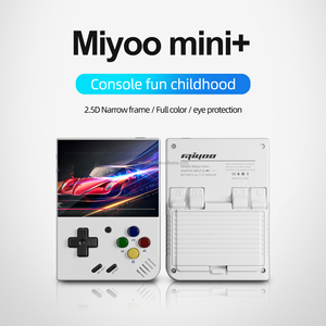 Miyoo Mini Cộng Với Màu Tím Mới 3.5Inch IPS Màn <span class=keywords><strong>H</strong></span>ình Retro Cầm Tay Game Console 3000MAh Wifi 12000 Trò Chơi Di Động Video Người Chơi - Product Image 2