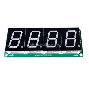 LED-595-084 Rote Farbe 0,8-Zoll 4-stelliges LED-Digital röhren segment Statisches Laufwerk 74 HC595 Anzeige modul