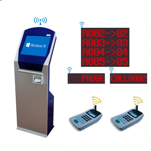 Wireless <strong>Queue</strong> Calling <strong>Management</strong> <strong>System</strong> with LCD <strong>Display</strong> Ticket Dispenser Indoor Application for Bank