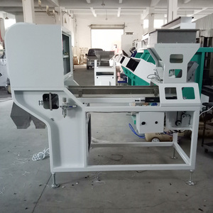 Clasificador de Color multifunción para máquina de proceso de clasificación de anacardo, ajo, ají y nueces, tipo de correa