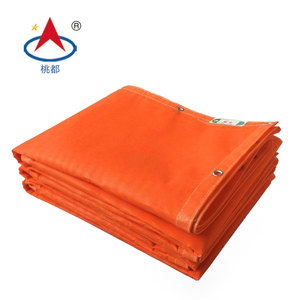 Rete di sicurezza in plastica ignifuga con rete in PVC resistente ad alta resistenza per il taglio personalizzabile del sistema di ponteggi - Product Image 4