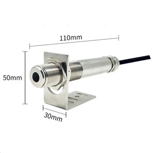 Sensor IR industrial de acero inoxidable, sensor de temperatura infrarrojo sin contacto, salida analógica de 4-20mA - Product Image 3