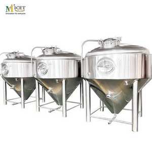 コニカルビール発酵タンク発酵装置ウォートアルコール発酵システム瓶容器2000L 1500L - Product Image 6