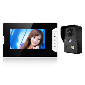 Hot Visual <strong>Intercom</strong> Doorbell 7'' TFT LCD Wired Video Door Phone <strong>System</strong> Indoor Monitor 700TVL Outdoor IR <strong>Camera</strong> - Product Image 1