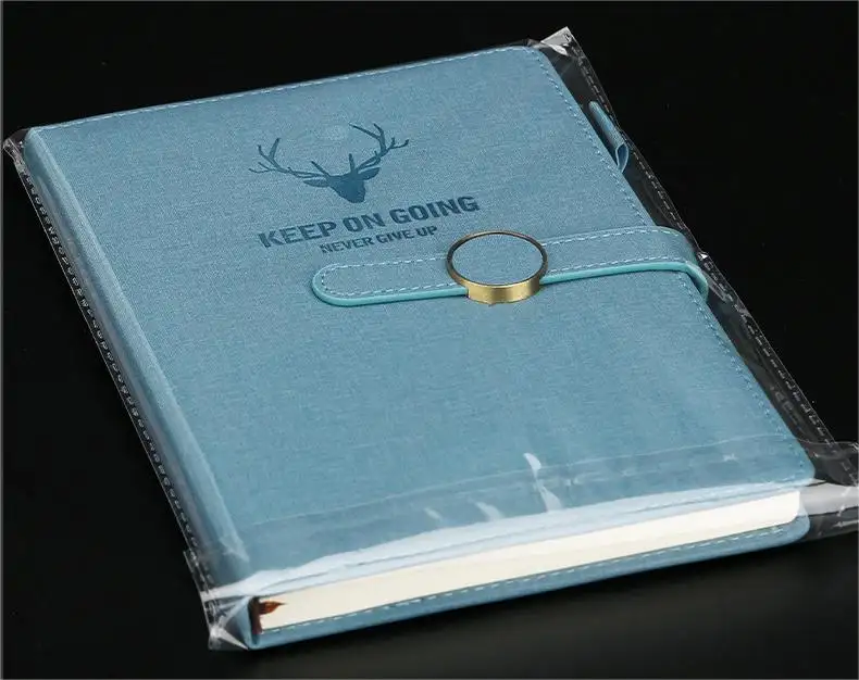 Diskon besar jurnal Travel A5 menulis kustom penutup kain Notebook buku harian jurnal sampul keras