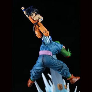 XR Japan Anime Dragon Balling Battle Name Scene <strong>Goku</strong> <strong>VS</strong> Bike Action Figure With Light Collection Gift Customized