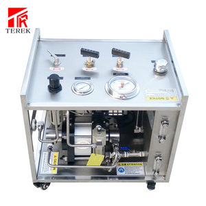 Equipo de prueba de presión hidrostática operado por aire TEREK para pruebas de tuberías/tubos/mangueras con registrador de gráfico redondo