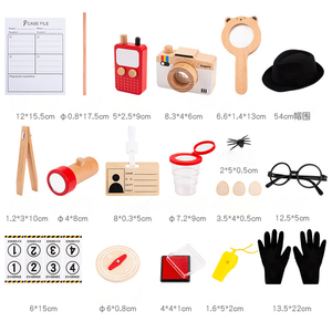Pretend Play Evidence Detective Set Private Investigator and Detective Pretend Play Toy Complete Set - Product Image 4