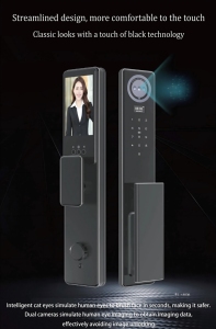 Codice digitale WiFi in lega di alluminio-lucchetti Smart per il riconoscimento di Intercom con faccia 3D - Product Image 4