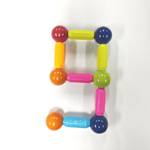 Free Samples ABS Plastic Safe Material <strong>Pattern</strong> Model Castle Magnetic <strong>Building</strong> <strong>Blocks</strong> Toys Strong Magnetic Sticks and Balls
