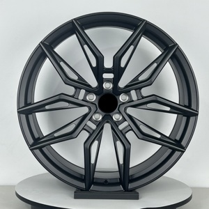 Jantes en alliage de voiture de tourisme personnalisées 15-24 pouces 5x114.3 5x112 Jantes de course noires légères pour Audi BMW F30 E90 E60 F10 E46 - Product Image 2