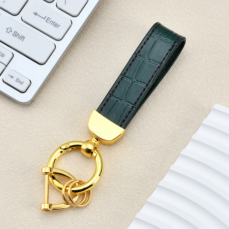Imitation gold-dark green checkers