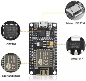 Hight quality NodeMcu Lua <strong>WiFi</strong> Wireless <strong>Module</strong> <strong>ESP8266</strong> <strong>ESP12E</strong> CP2102 Development Board - Product Image 2