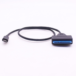 Sata <strong>to</strong> <strong>USB</strong> <strong>Adapter</strong> Support <strong>2</strong>.5 Inches External HDD SSD Hard Drive Type-C USB3.1 <strong>to</strong> SATA Cable Converter Connector for PC Laptop - Product Image 4