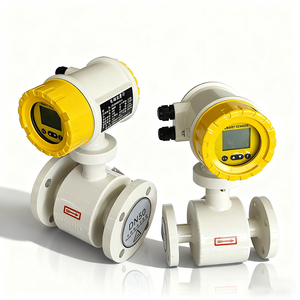 Medidor de Fluxo Eletromagnético Digital Inteligente VOLKE, Totalizador de Temperatura Multi-Parâmetro, Precisão de +/-0,5%, Mede Líquidos - Product Image 1