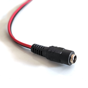 สายไฟ DC 12V 5.5*2.1มม. สายอะแดปเตอร์ตัวผู้ตัวเมียแบบเดี่ยวสำหรับคอมพิวเตอร์อุปกรณ์ภายในบ้านสำหรับตรวจสอบกล้องทีวี12V/24V DC - Product Image 2