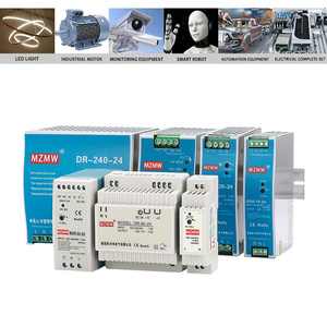 MZMW Din Rail Fino DR-60-12 Única Saída 12V 5A Fonte De Alimentação De Comutação 100-240v Ac Para Conversores Dc SMPS DRIVER