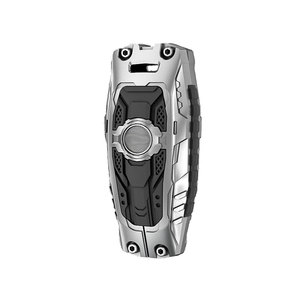 Kapalı yol tarzı araba anahtarı durum için SUV araba Metal çerçeve silikon cilt anahtar fob kılıfı için Audi Q3 Q5 Audi Q7 Q7 SQ7 RS Q8 - Product Image 5