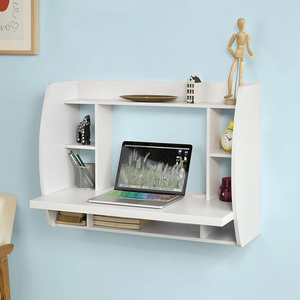 <strong>Multi</strong> <strong>Function</strong> White Cheap Modern Wall Mounted Floating Study Laptop <strong>Computer</strong> Desk - Product Image 1