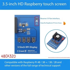 EParthub 3,5-Zoll-Raspberry Pi-Display Touchscreen TFT LCD-Bildschirm Farbbild schirm geeignet für Raspberry Pi5 4B