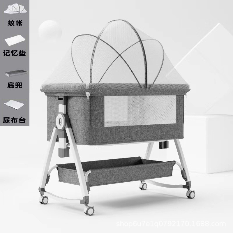 Twilight cloud grey-porcelain white soft bag nursing desk