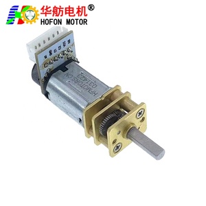 Hofon 12mm GM12-N20 Dc Hall <strong>Encoder</strong> Gear Motor Custom 3v 5v 6v 12v 40rpm 12 Volt Electric Mini Small Smart Lock DC Gear Motor - Product Image 6