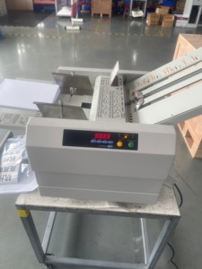 Desktop 50-157g/m² Automatische Papier ordner maschine hat Z Fold Letter Fold Half Fold 500 Blatt Kapazität für die Druckerei - Product Image 3