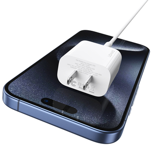 USAMS CC228 US Plug Fast PD 20w Usb C Type C Portable <strong>Charger</strong> for iPhone 15/14/13/12/11/<strong>8</strong>/7/XS/XR/Max Pro 20W Power Wall Adapter - Product Image 2