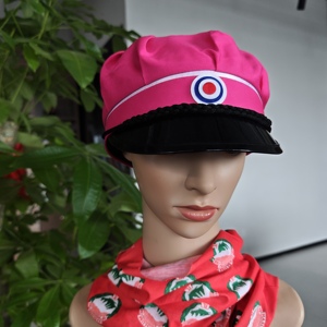 Toptan özel festivali parti yetişkin renkli yat kaptan pembe çocuk öğrenci denizci şapka - Product Image 2