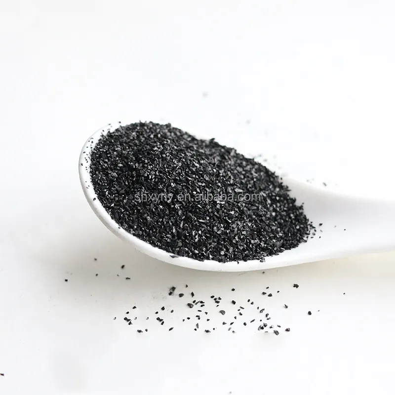 Agent de pansement charbon actif or 816 Mesh charbon actif traitement de l'eau produits chimiques, charbon actif noix de coco noir granulaire