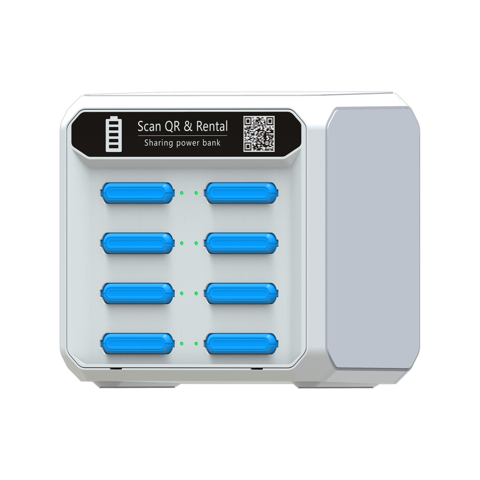 8 slots charging station