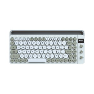 Compact 90-Keys 2.4Ghz Wireless Office <strong>Keyboard</strong> Kailh Gateron Silk Screen USB Quiet Holder New Compact Rechargeable <strong>Keyboard</strong> - Product Image 2