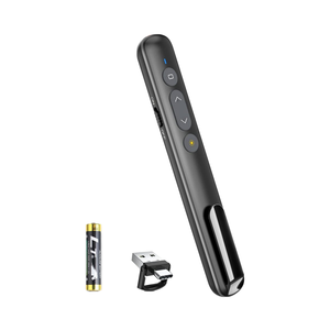 USB-C/USB-A Smart Board Slideshow Clicker Drahtloser grüner Laserpointer Remote Presenter & PowerPoint Advancer Stift typ Clicker