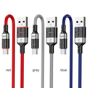 Kakusiga Chấ<span class=keywords><strong>t</strong></span> Lượng Cao 3A Nhanh Chóng Sạc Nylon Bện Giá Rẻ Giá Loại C Sạc Cáp Cho Huawei Xiaomi - Product Image 2