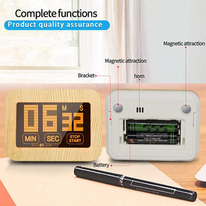 J & R più votato quotidianamente utilizzando lo schermo retroilluminato Smart Touch studio digitale Timer da cucina con supporto pieghevole posteriore magnetico - Product Image 5
