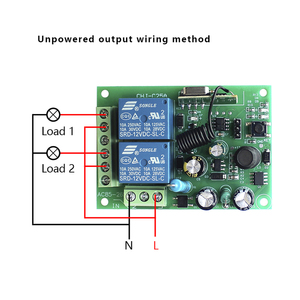 433Mhz universale Wireless ricevitore di controllo remoto per codice fisso e codice di rotolamento ricevitore Rc trasmettitore e ricevitore - Product Image 2