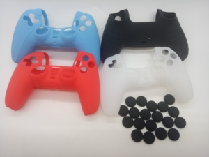 Силиконовый чехол для контроллера PS4 PS5, силиконовый чехол для контроллера ps4, аксессуары для контроллера ns Switch - Product Image 4