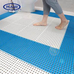 现代疏水TPE互锁地板砖防滑模块化浴室浴垫，价格具有竞争力 - Product Image 4