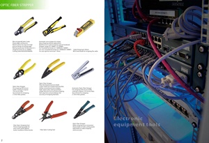 Kit di strumenti di rete per parti di telecomunicazione RJ45 RJ11 cavo di rete Tester e strumento di crimpatura - Product Image 5