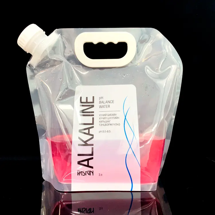 Sac d'emballage en plastique scellé, sachet plastique hermétique à la chaleur, sans BPA, 1 capacité de 3 litres