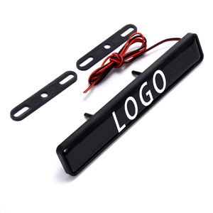 車のロゴLEDライトフロントグリルエンブレムバッジ照明付き品質アクセサリー車のチューニング用LED車のロゴエンブレム