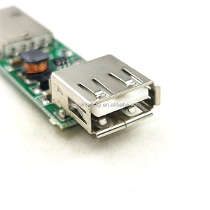 ブーストコンバーターモジュールUSBからUSBへ5Vから6-15V調整可能出力DC-DCステップアップ電源変圧器モジュール - Product Image 3