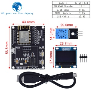 ESP8266 Weather Station DIY Kit IOT Starter Kits for <strong>Arduino</strong> with 0.96 OLED Display D1 MINI <strong>Wireless</strong> WIFI Bluetooth Module