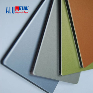 Rivestimento per esterni antistatico da 4mm pannello composito in alluminio con rivestimento in PE pannelli ACP ACM