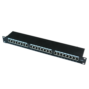 网络接线板FTP CAT5E CAT6面板RJ45母连接器接线板 - Product Image 1