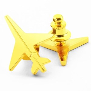 Huy Hiệu Máy Bay Giấy Tráng Men Cứng Tùy Chỉnh, Ghim Ve Áo Kim Loại Hình Máy Bay Trực Thăng 3D Lưu Niệm - Product Image 2